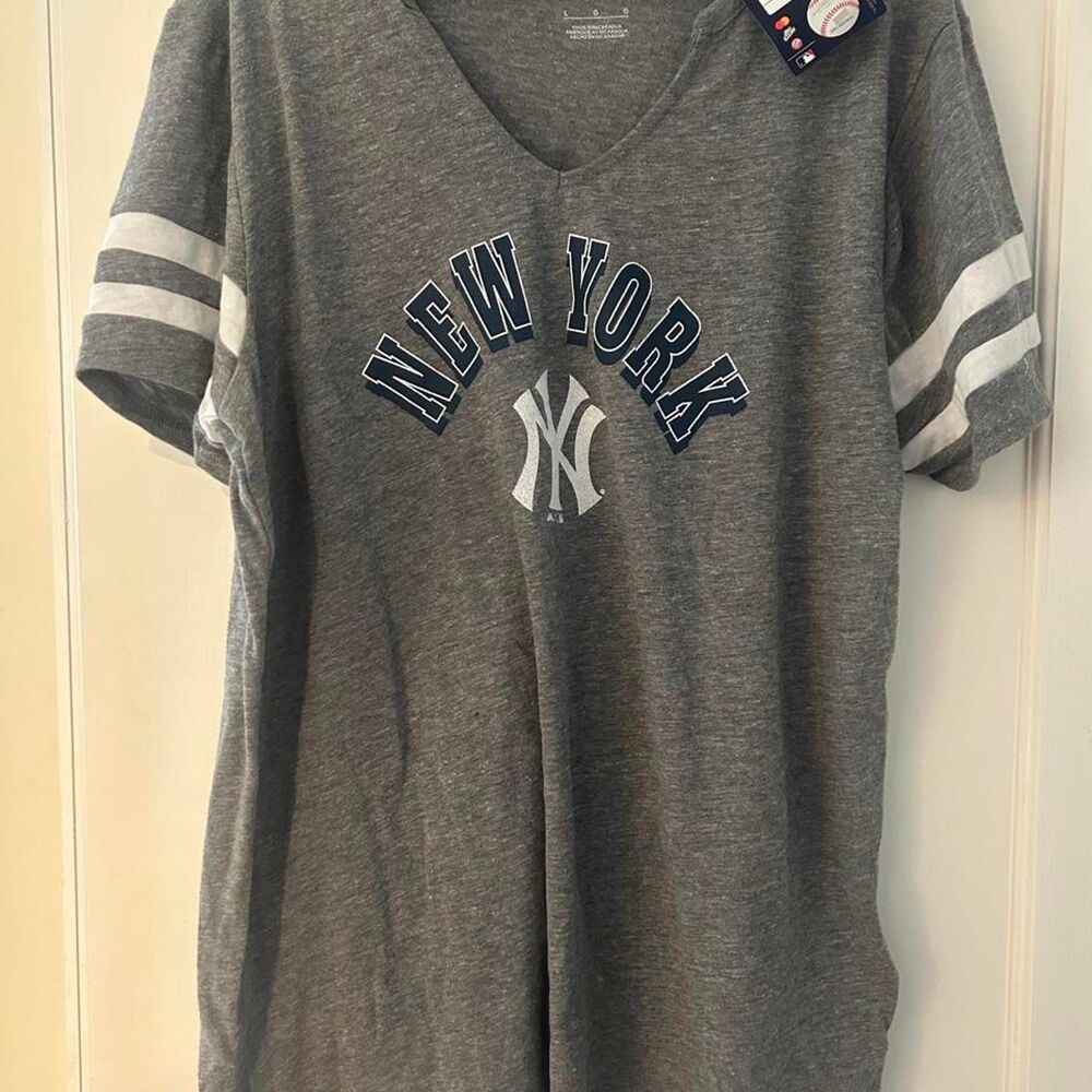 Majestic-athletic Grey T-shirt